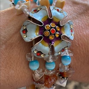 Beautiful Elastic Natural Bead Bracelet